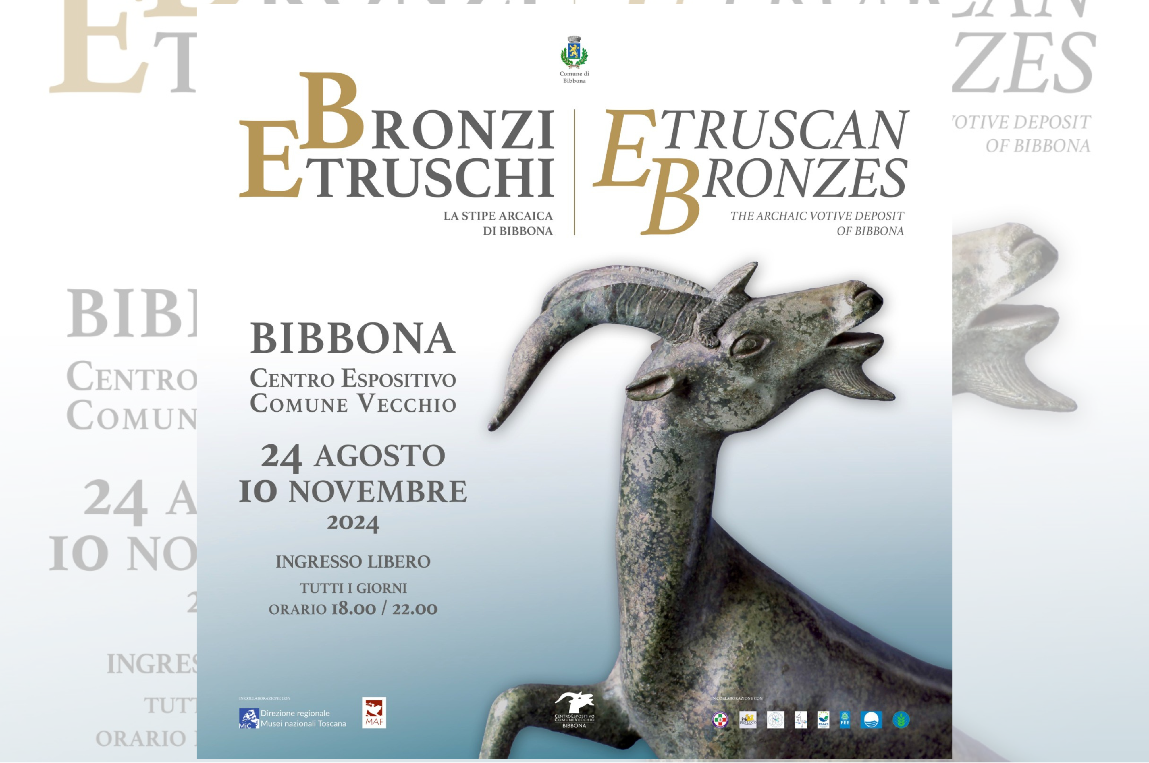 BRONZI ETRUSCHI, LA STIPE ARCAICA DI BIBBONA – Dal 24 Agosto al 10 Novembre 2024