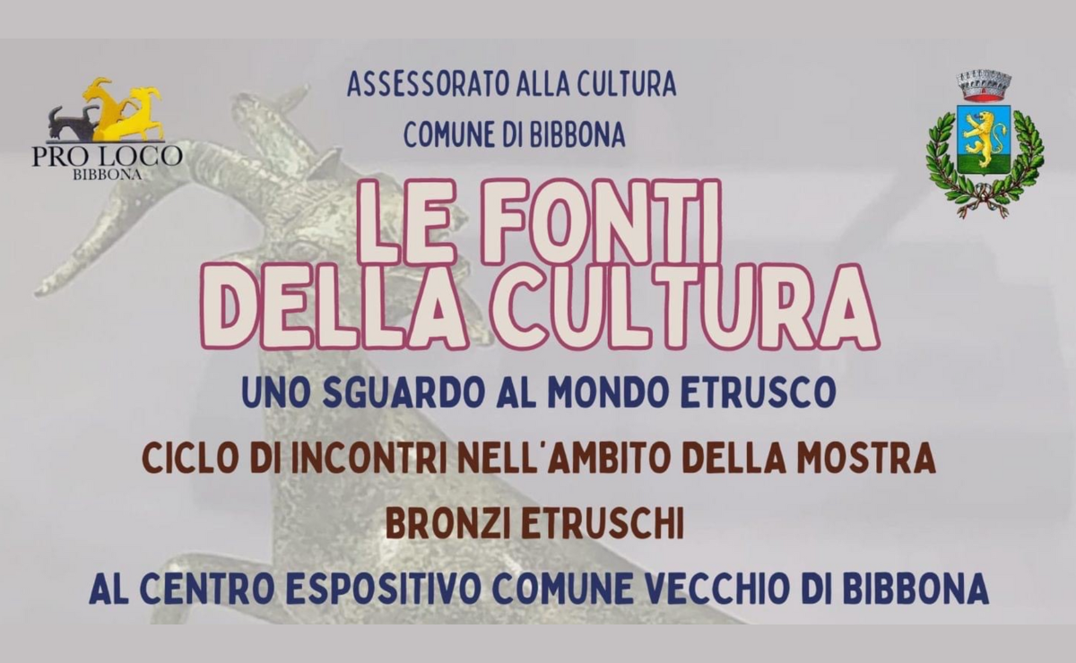 LE FONTI DELLA CULTURA – Dall’11 al 26 Ottobre 20263